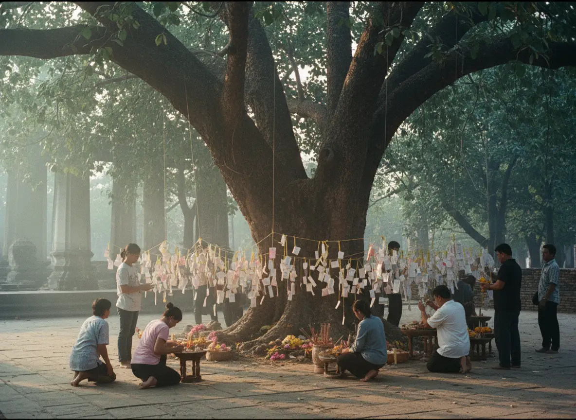 ฝันเห็นคนตาย 2569 เลขเด็ดจากต้นตะเคียนทอง ลุ้น 16/3/69